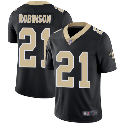 Men New Orleans Saints Limited Black Patrick Robinson Home Jersey NFL Football 21 Vapor Untouchable Jersey